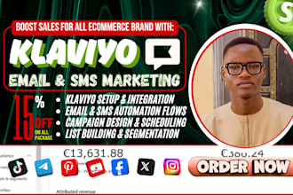 do klaviyo email marketing campaign klaviyo flows sms marketing for ecommerce