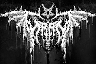 design a logo for your rock or metal band