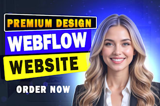 create design redesign update,webflow landing page, figma to webflow websites