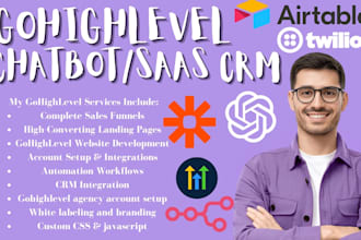 setup gohighlevel automation ghl voice ai chatbot twilio a2p 10dlc ghl funnel