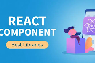 build a custom react component or reusable UI library