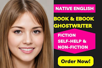 be your book and ebook ghostwriter