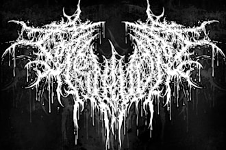 design a logo for metal bands, rock, death metal, grindcore, deathcore