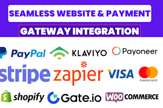 do shopify payment gateway stripe paypal klaviyo etsy woocommerce integration
