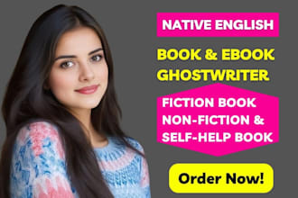 be your fiction ghostwriter