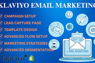 setup high converting klaviyo email flows and automations for your shopify store