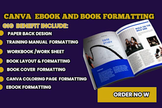 do canva workbook design ebook workbook canva template canva ebook formatting