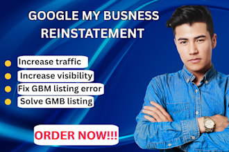 do google business profile verification, suspended gmb, local business