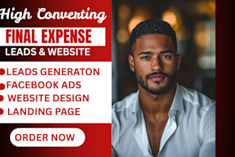 generate final expense leads insurance leads final expense burial website