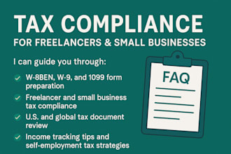 handle your tax compliance and reporting professionally