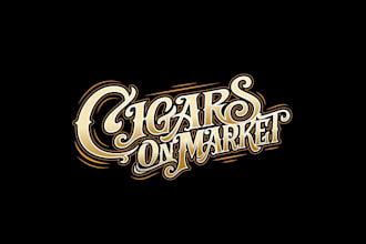 design awesome cigar lounge logo