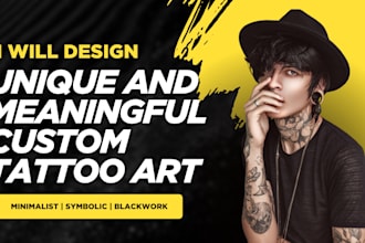 design unique and meaningful custom tattoo art