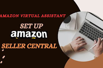 professionally set up amazon seller account, business and individual