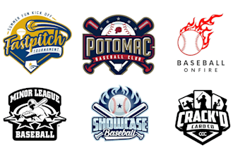 design a unique hockey and sports team logo with in 8 hours