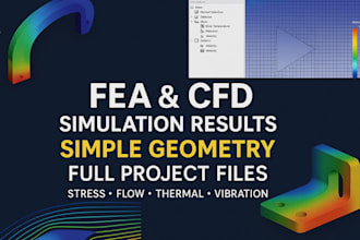 do fea and cfd simulation in ansys, abaqus, hyperworks and solidworks