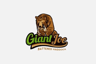 design unique giant joe challenge logo