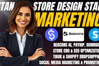 stan store design, stan store, stan store marketing, payhip, beacons ai, gumroad