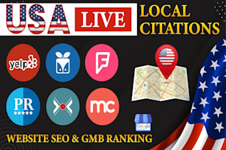 put business on 350 USA local citations directories local SEO