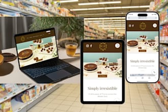 build grocery website wine food catering website cafe beverages bakery website