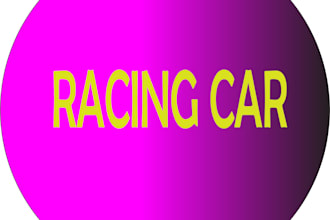 create professional racing car wrap design