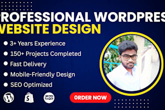 build you a stunning wordpress website that converts visitors into custom