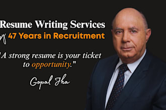 do urgent 6 hour resume, CV, cover letter and linkedin optimization