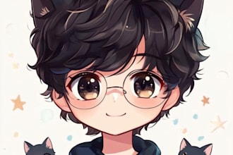 draw anime portrait or orginal character avatar for you pfp