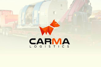 design a modern transportation and logistics logo that delivers impact
