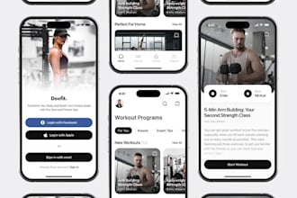 developfitness app, gym app, healthcare app