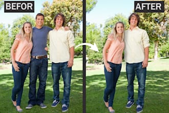 add, photoshop, remove person, people, object from photo or real estate pictures