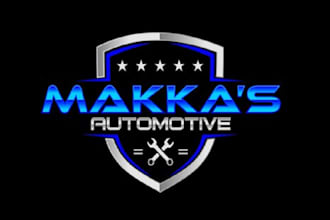 design automotive mechanical business logo