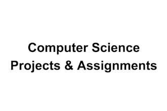 do computer science projects and assignments