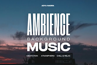 make dark ambient, meditation, relaxing or epic sci fi music