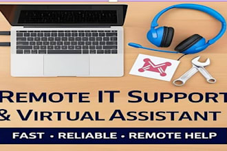 fix your computer, email, printer, and network issues remotely