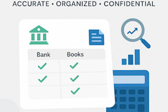 do accurate bank reconciliation and match your records