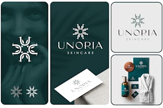 do highly modern minimalist and luxury business logo design
