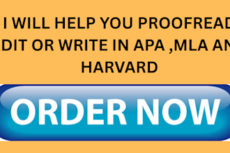 proofread and edit apa and mla papers in 12 hours