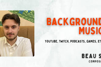 create background music for your video