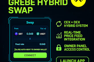 develop a custom bsc dapp with smart contract integration