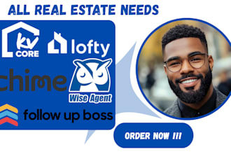 set up kvcore real estate lead management on kvcore chime lofty kv core website