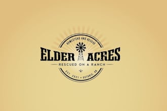 design a luxury brand agriculture or farm logo