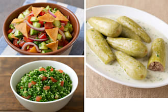 providing traditional levantine cooking recipes as part of personal culinary gro