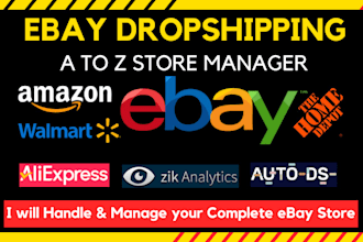 do amazon to ebay dropshipping top listings and ebay account manager