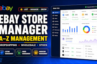 manage your complete ebay dropshipping store