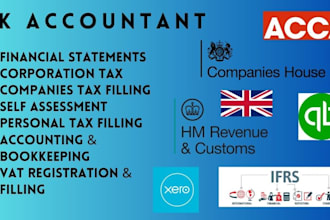 be your UK accountant, submit company accounts and tax returns