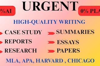 do urgent essay writing as an essay writer