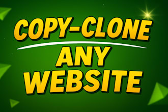 copy clone website, duplicate or revamp wordpress website landing page