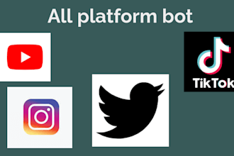 develop tiktok bot, tiktok viewer bot, tiktok followers bot and livestreaming