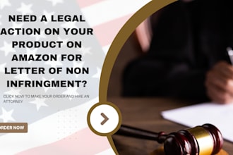 draft letter of non infringement for your amazon product asin