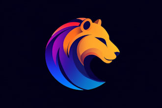 do medieval fantasy game, rpg, mmo game logo